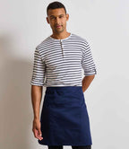 Premier 'Colours' Mid Length Apron with Pocket in Denim-Inspired Fabric