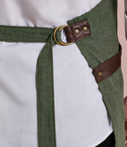 Premier Annex Oxford Bib Apron with Adjustable Neck Strap and Front Pockets for Professional Use