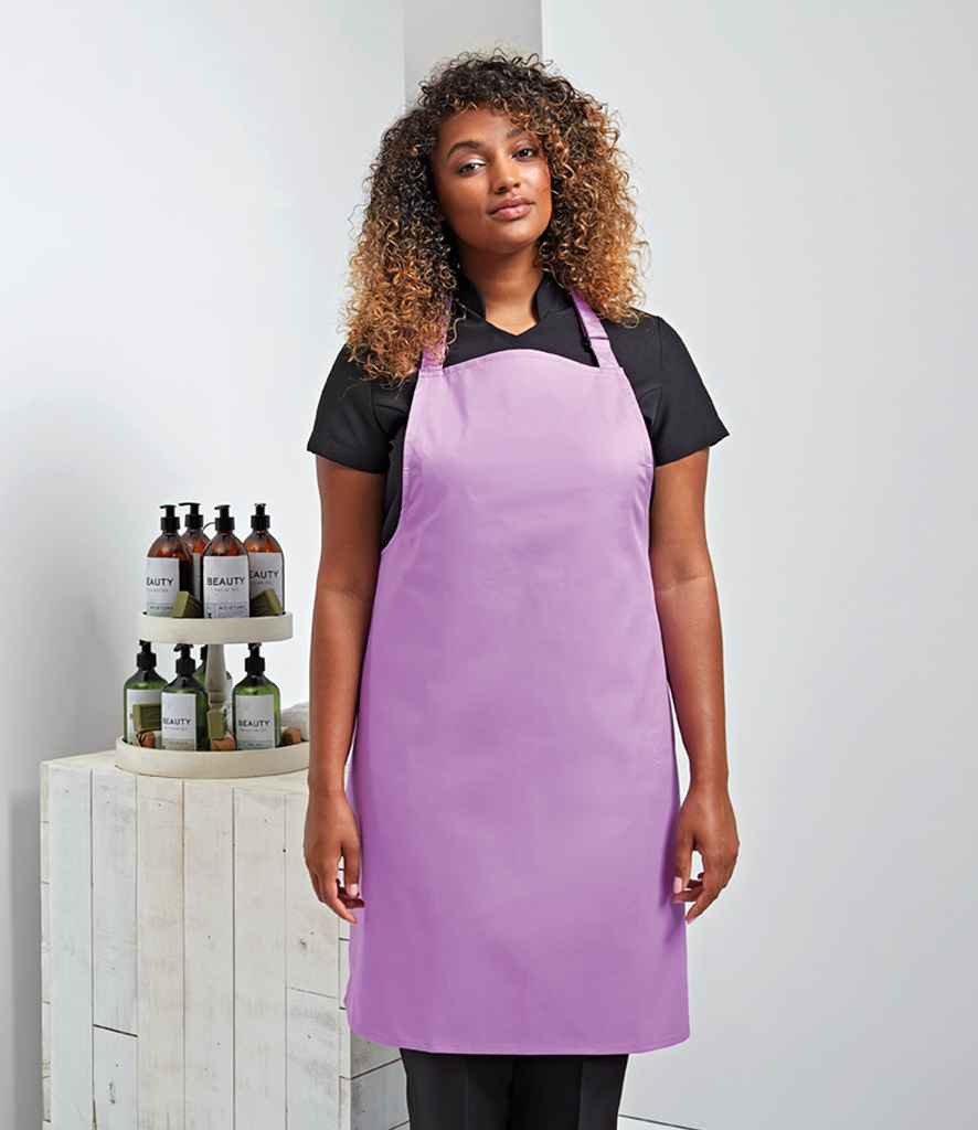 Premier 'Colours' Bib Apron in a range of vibrant and stylish shades