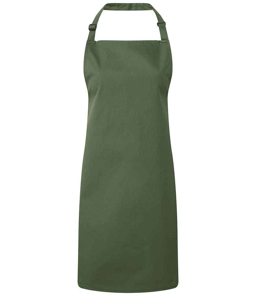 Premier 'Colours' Bib Apron – Durable and Stylish Protection for Professional Use