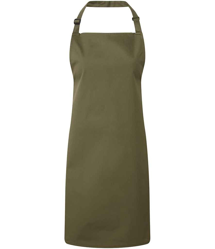 Premier 'Colours' Bib Apron – Durable and Stylish Protection for Professional Use