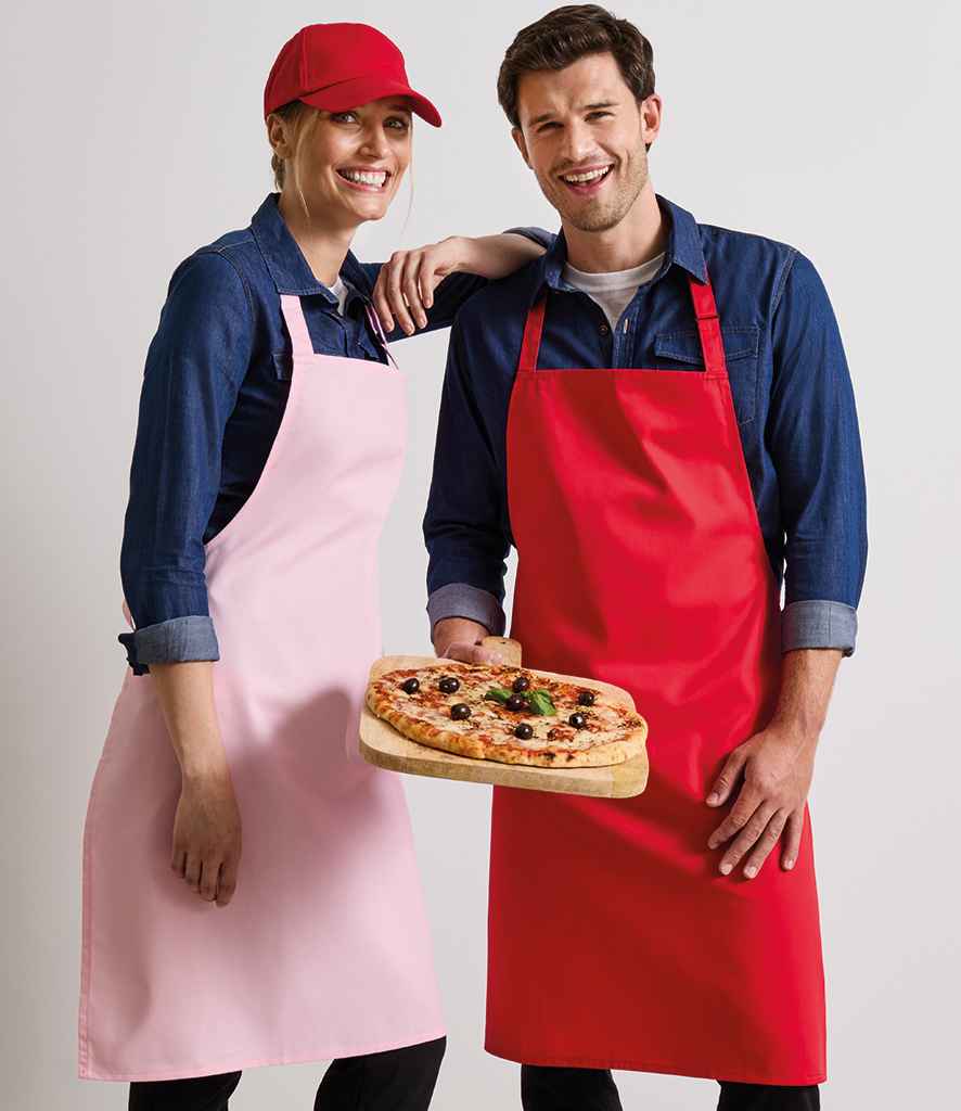 Premier 'Colours' Bib Apron – Durable and Stylish Protection for All Your Culinary Needs