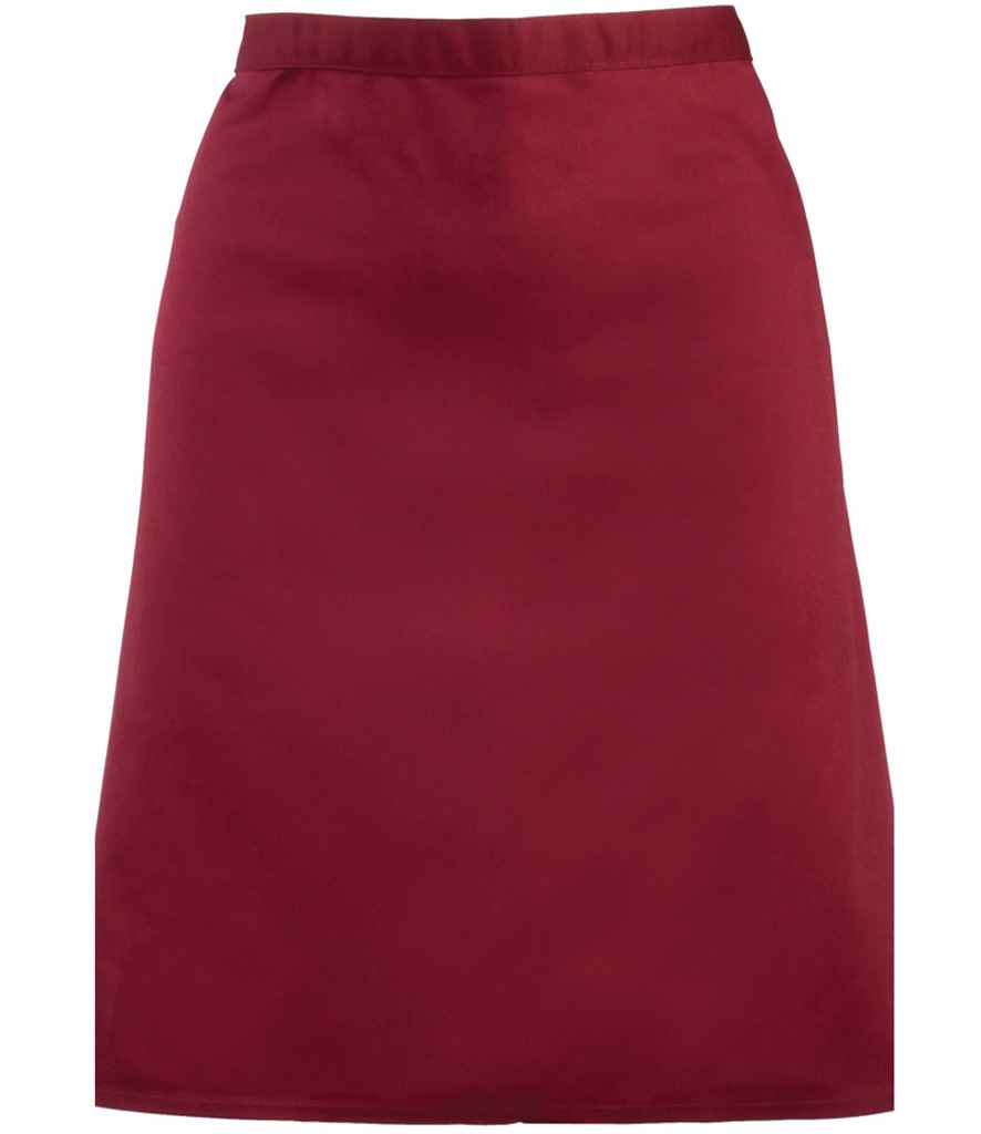 Premier 'Colours' Mid Length Apron in a Range of Stylish and Vibrant Shades