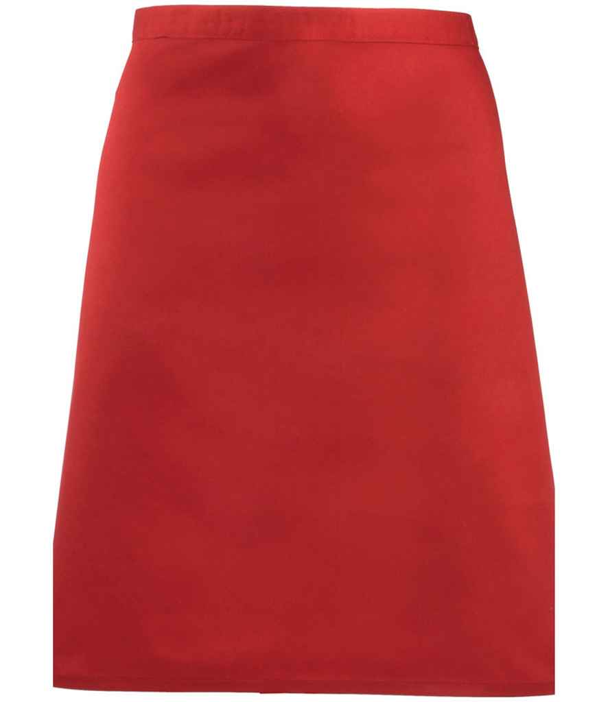 Premier 'Colours' Mid Length Apron in a Range of Stylish and Vibrant Shades