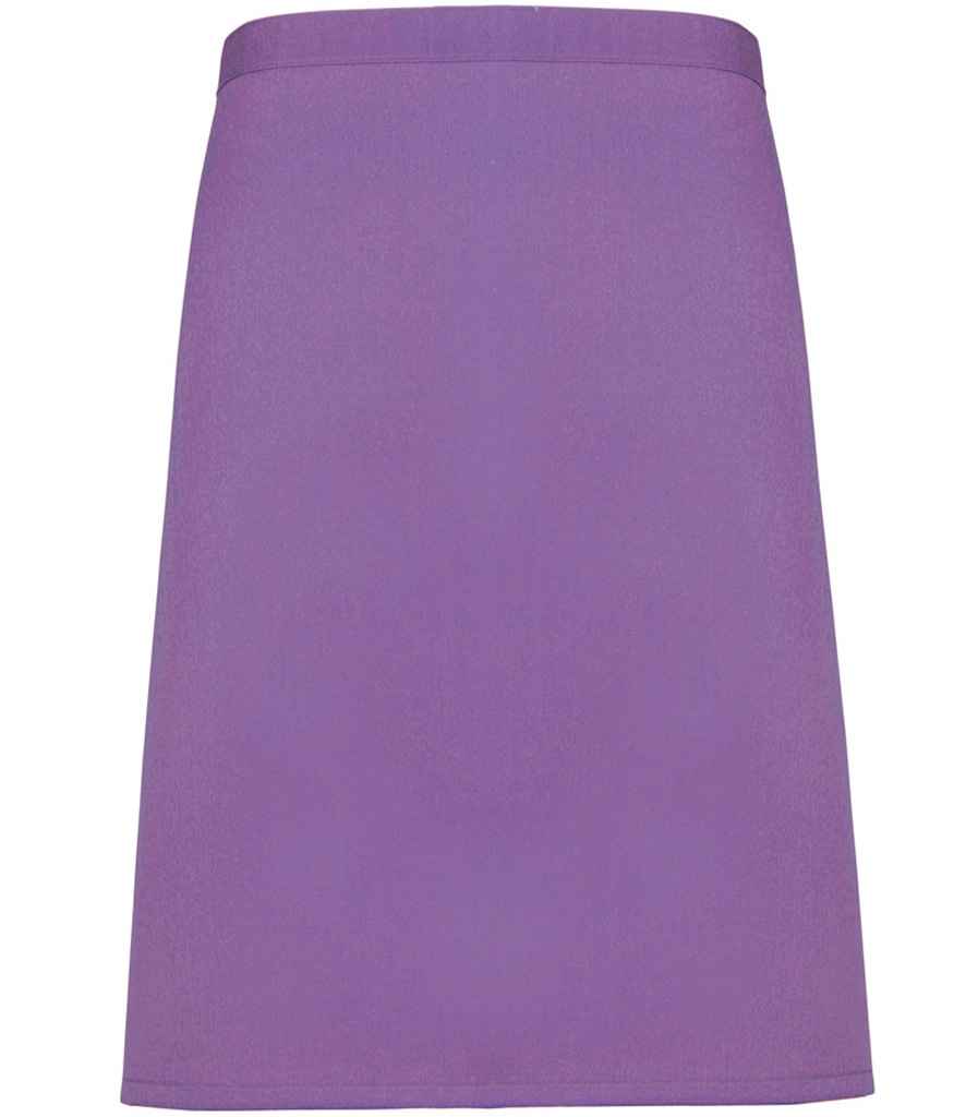 Premier 'Colours' Mid Length Apron in a Range of Vibrant and Classic Shades