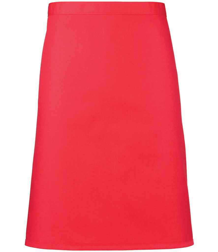 Premier 'Colours' Mid Length Apron in a Range of Stylish and Vibrant Shades