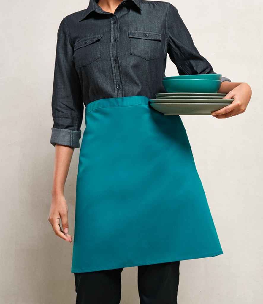Premier 'Colours' Mid Length Apron in a Range of Stylish and Vibrant Shades