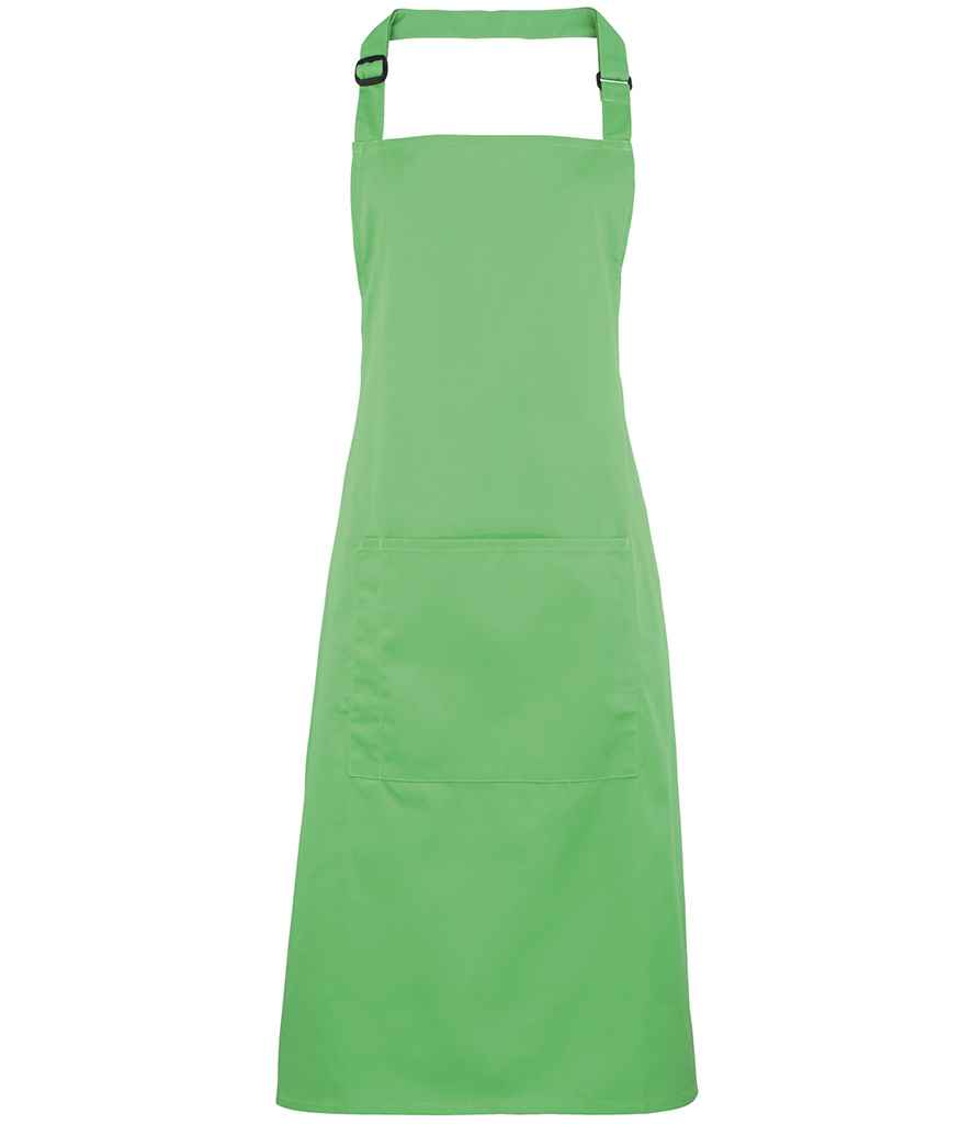 Premier 'Colours' Bib Apron with Pocket in a Range of Vibrant Shades