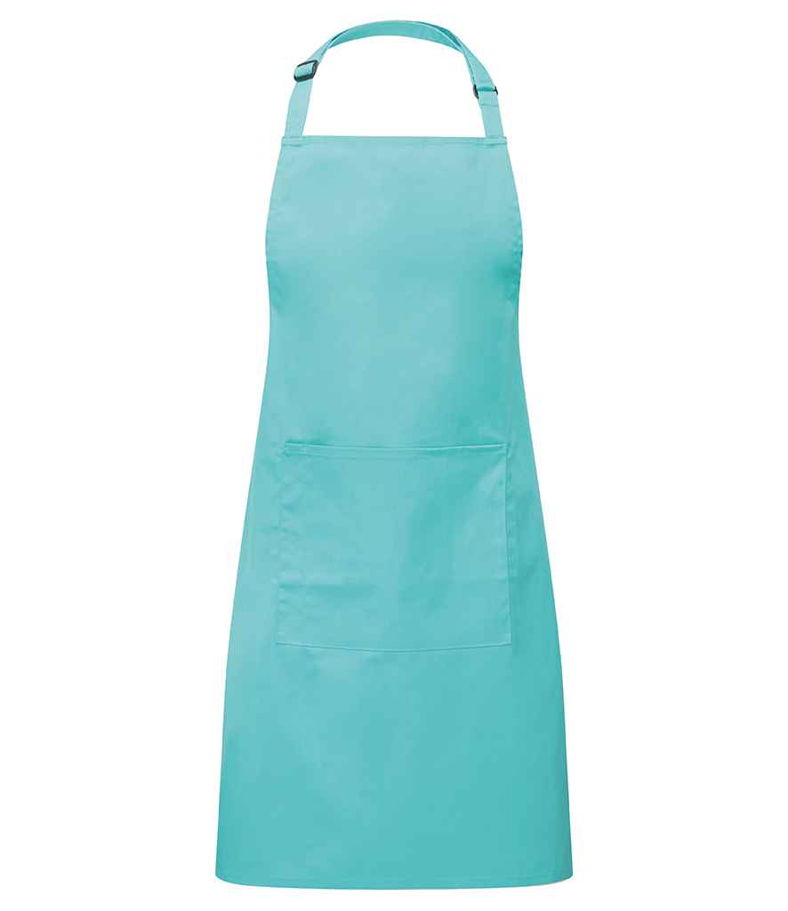 Premier 'Colours' Bib Apron with Pocket in a Range of Vibrant Shades