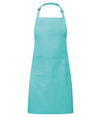 Premier 'Colours' Bib Apron with Pocket in a Range of Vibrant Shades