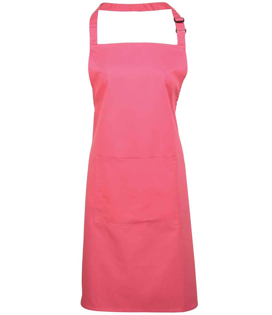 Premier 'Colours' Bib Apron with Pocket – Durable and Stylish Protection for Any Task