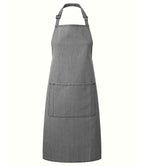 Premier 'Colours' Bib Apron with Pocket in a Range of Stylish Green and Grey Shades