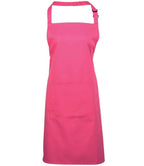 Premier 'Colours' Bib Apron with Pocket – Durable and Stylish Protection for Any Task