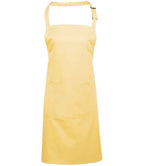 Premier 'Colours' Bib Apron with Pocket in Vibrant Shades
