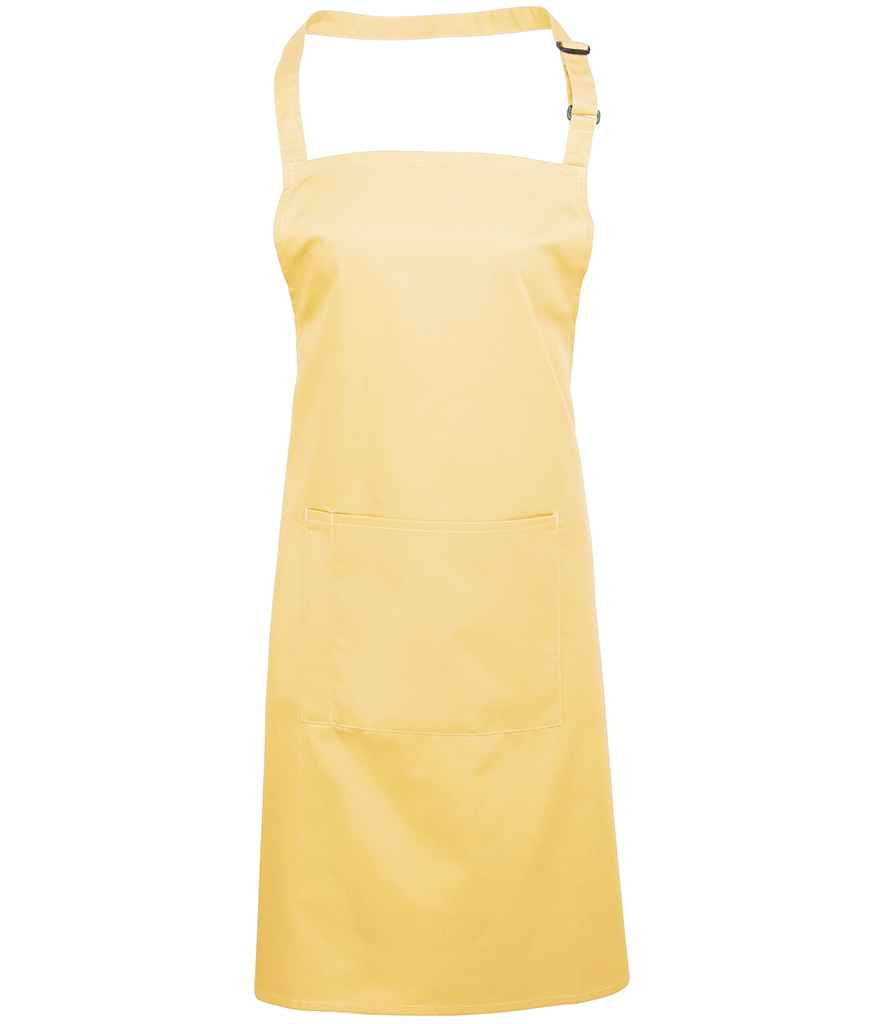 Premier 'Colours' Bib Apron with Pocket in Vibrant Shades