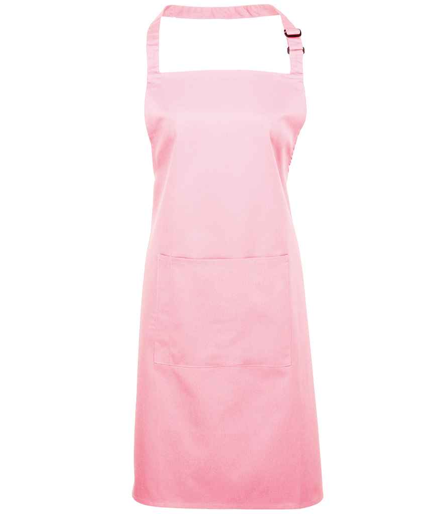 Premier 'Colours' Bib Apron with Pocket – Durable and Stylish Protection for Any Task