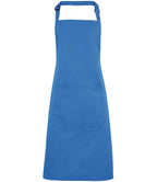 Premier 'Colours' Bib Apron with Pocket in a Range of Vibrant Shades
