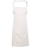 Premier 'Colours' Bib Apron with Pocket in Durable Denim and Classic Fabric Options