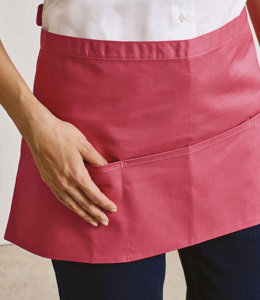 Premier 'Colours' 3 Pocket Apron with Durable Fabric and Functional Design for Everyday Use