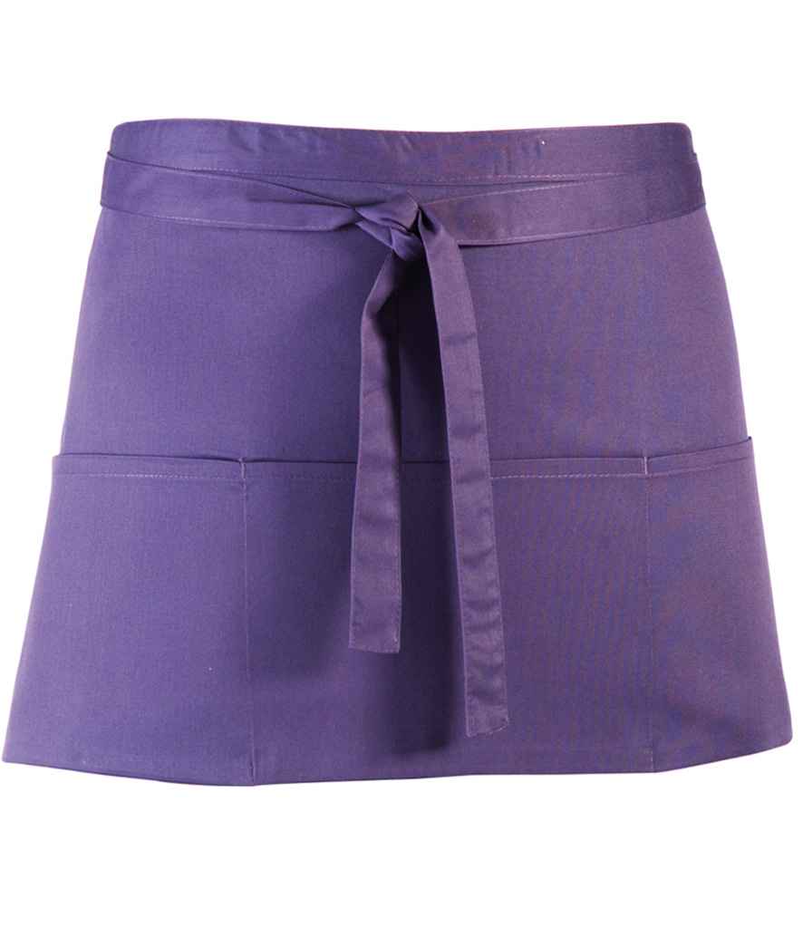 Premier 'Colours' 3 Pocket Apron with Durable Fabric and Functional Design