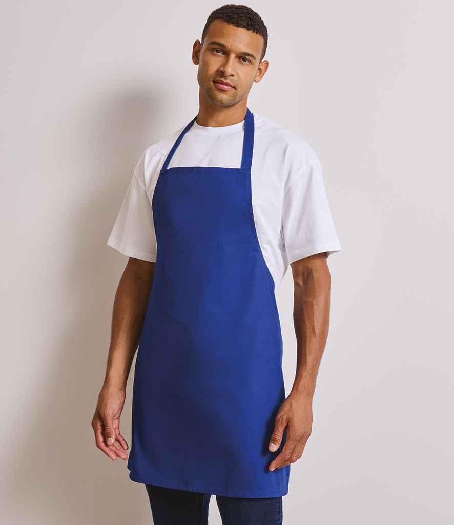 Premier Essential Bib Apron in Multiple Colors for Professional and Everyday Use