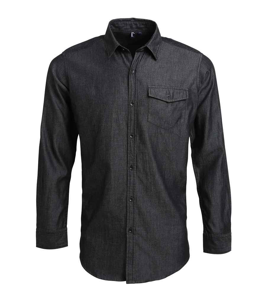 Premier Jeans Stitch Denim Shirt with Classic Denim Detailing