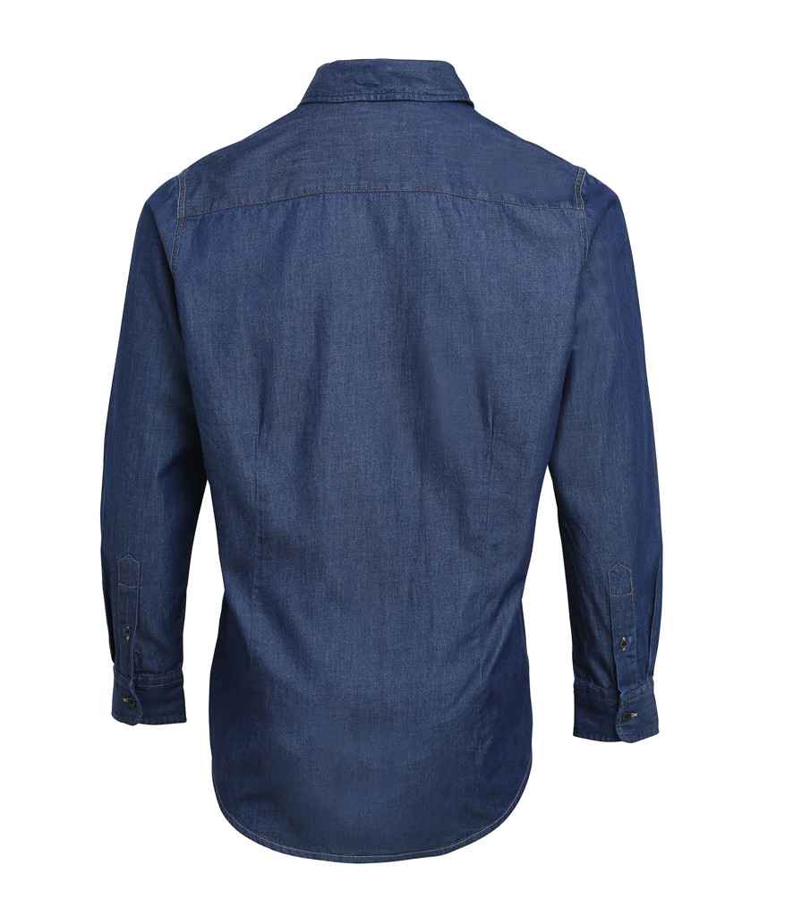 Premier Jeans Stitch Denim Shirt with Classic Denim Detailing