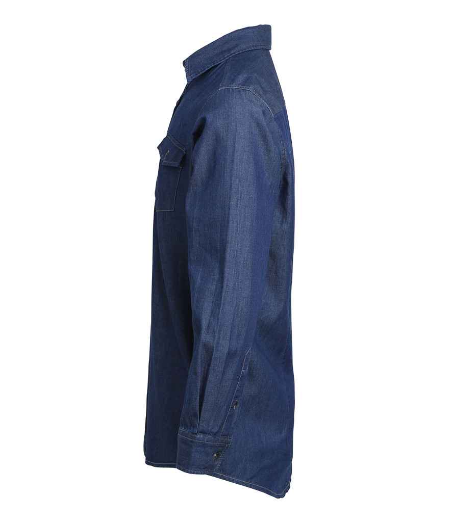 Premier Jeans Stitch Denim Shirt with Classic Denim Detailing