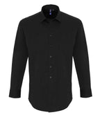 Premier Long Sleeve Stretch Fit Poplin Shirt with Superior Comfort and Classic Style