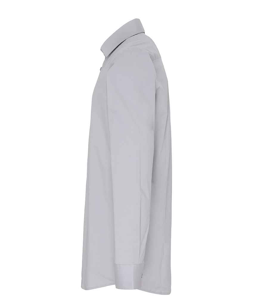 Premier Long Sleeve Stretch Fit Poplin Shirt with Superior Comfort and Classic Style