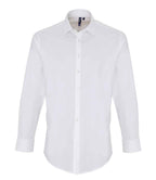 Premier Long Sleeve Stretch Fit Poplin Shirt with Superior Comfort and Classic Style