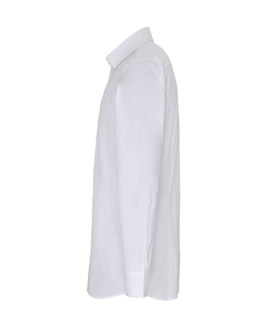 Premier Long Sleeve Stretch Fit Poplin Shirt with Superior Comfort and Classic Style
