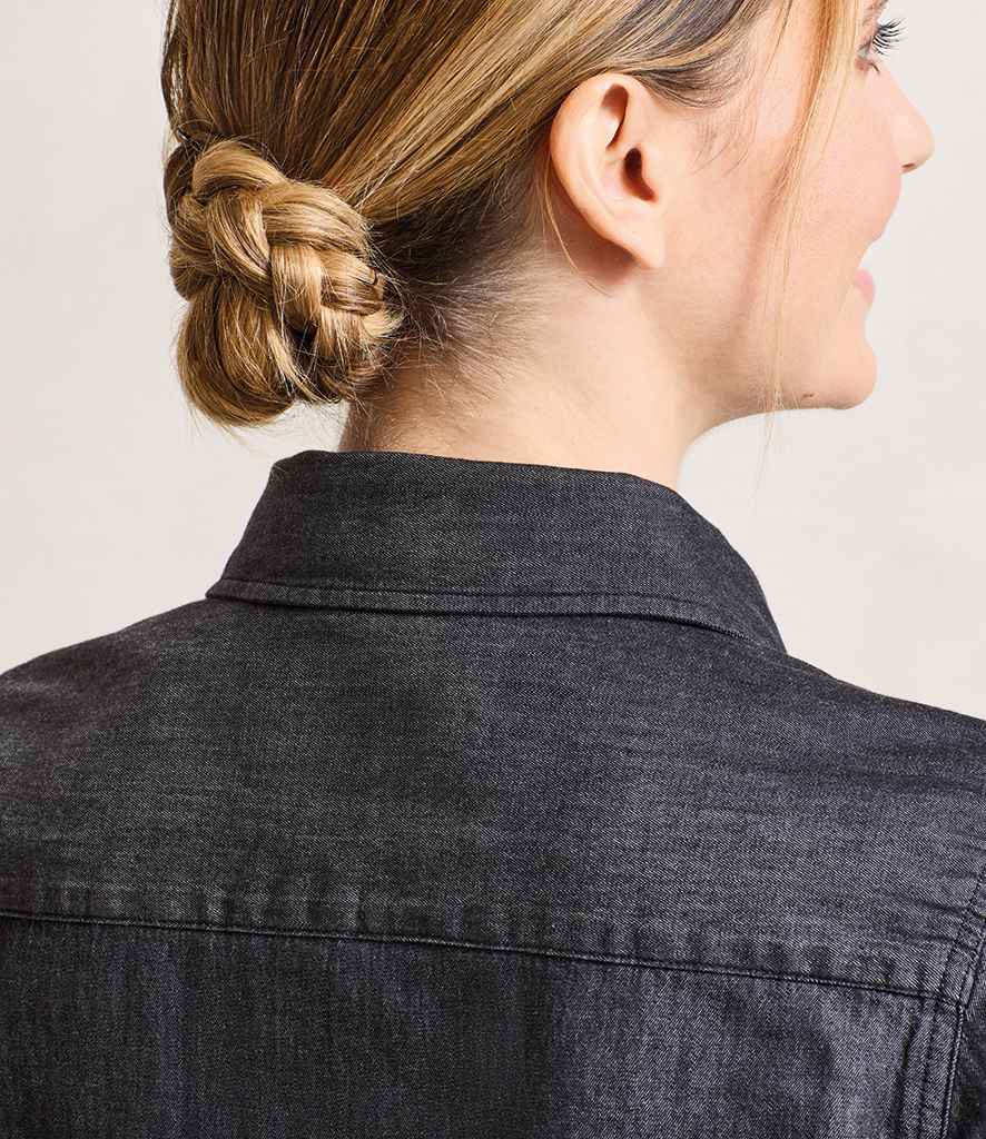 Premier Ladies Jeans Stitch Denim Shirt in Classic Denim Styles