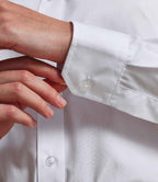 Premier Ladies Banded Collar Grandad Shirt with Banded Collar for Stylish Comfort