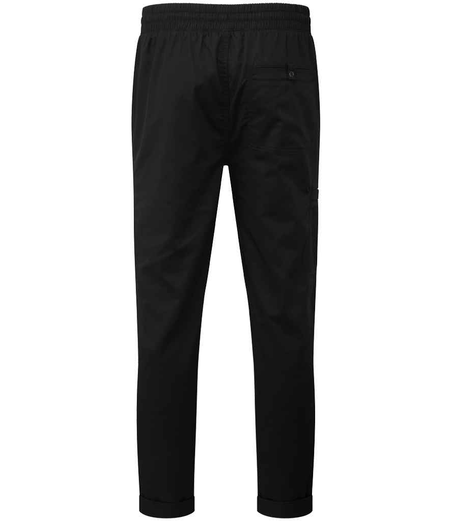 Premier Recyclight® Chef's Cargo Trousers | Black