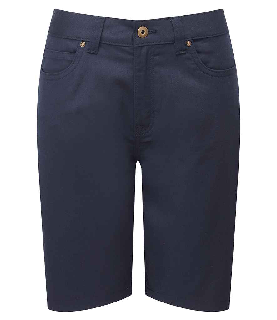 Premier Ladies Performance Chino Shorts – Comfortable, Durable, and Stylish for Everyday Wear