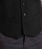 Premier Lined Waistcoat | Black