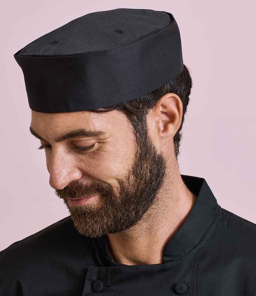 Premier Turn-Up Chef's Hat for Professional Kitchen Use and Culinary Experts