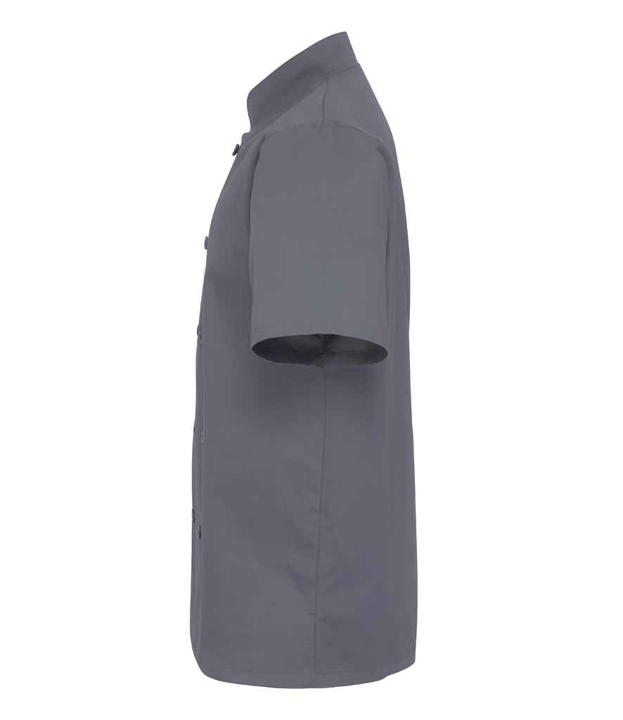 Premier Short Sleeve Chef's Jacket with Durable Fabric and Comfortable Fit for Professional Kitchens