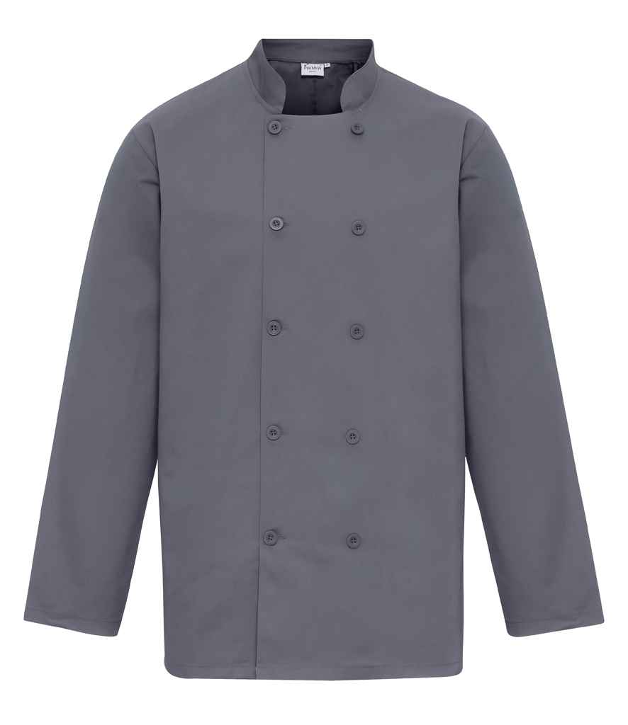 Premier Long Sleeve Chef's Jacket – Durable and Professional Culinary Workwear for Chefs