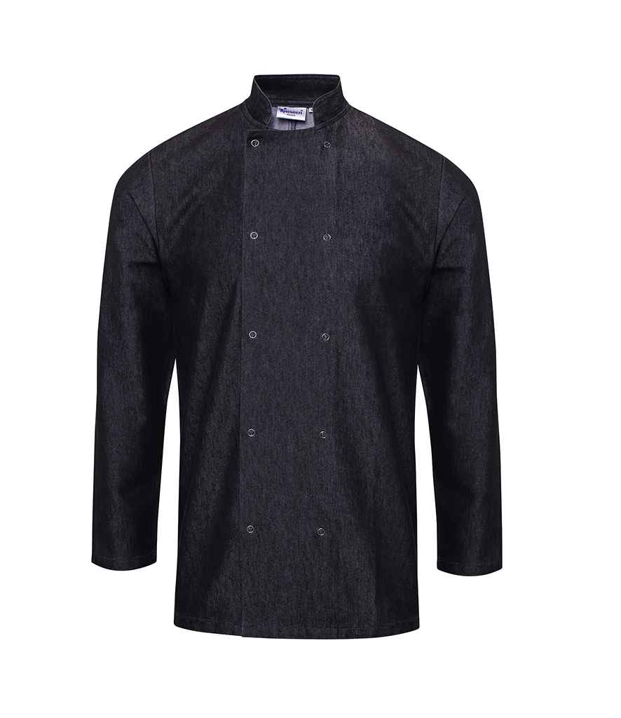 Premier Denim Chef's Jacket – Durable and Stylish Workwear for Culinary Professionals
