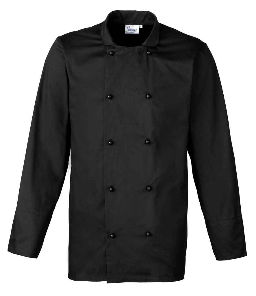 Premier Unisex Cuisine Chef's Jacket – Classic Professional Culinary Apparel for Chefs