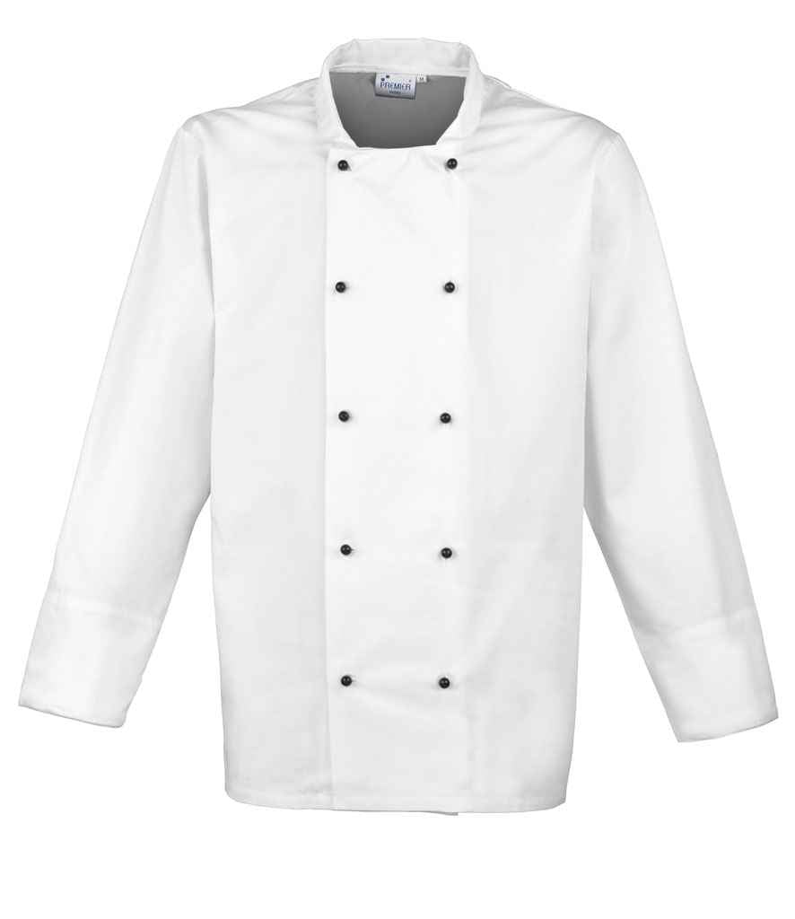 Premier Unisex Cuisine Chef's Jacket – Classic Professional Culinary Apparel for Chefs