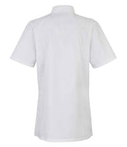 Premier Ladies Short Sleeve Chef's Jacket | White