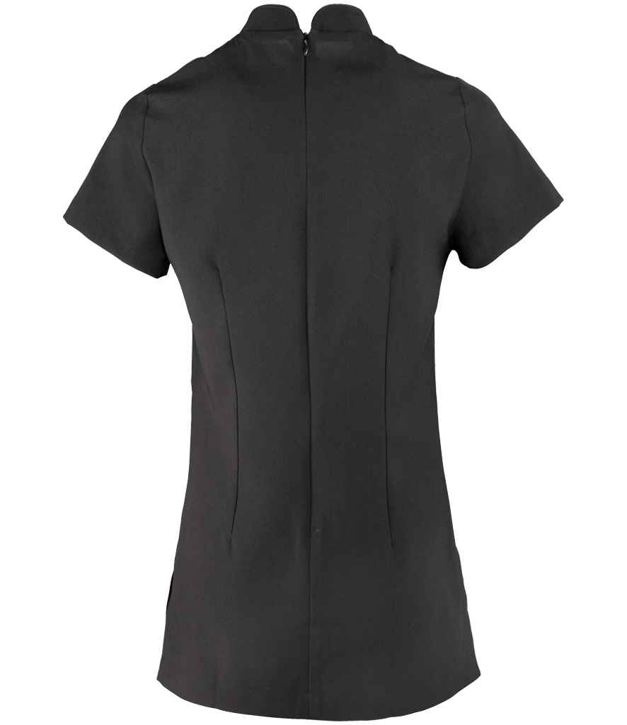 Premier Ladies Mika Short Sleeve Tunic | Black