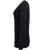 Premier Ladies Knitted Cotton Acrylic V Neck Sweater