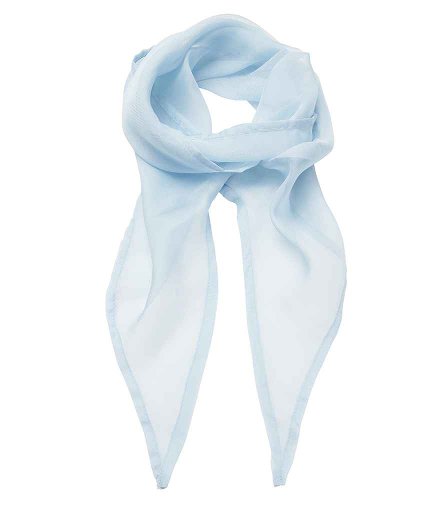 Premier 'Colours' Chiffon Scarf – Elegant Lightweight Accessory in a Range of Shades