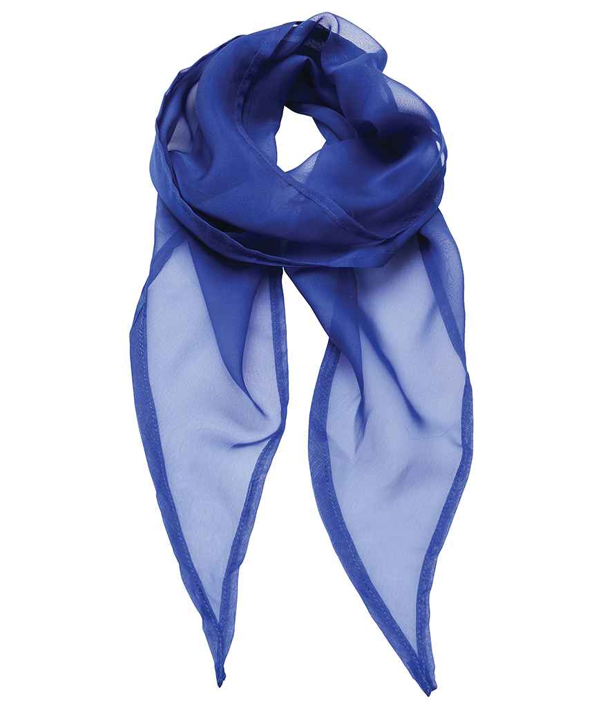 Premier 'Colours' Chiffon Scarf – Elegant Lightweight Accessory in a Range of Shades