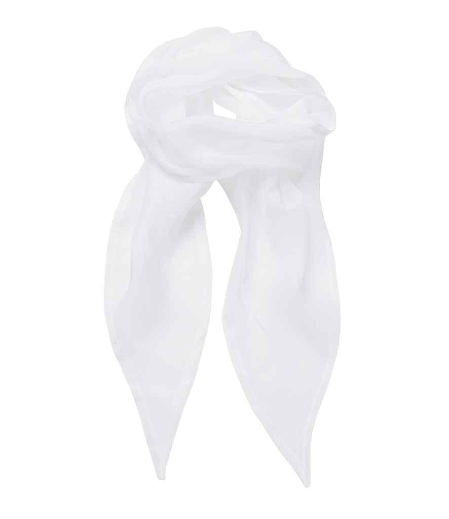 Premier 'Colours' Chiffon Scarf – Elegant Lightweight Accessory in a Range of Shades