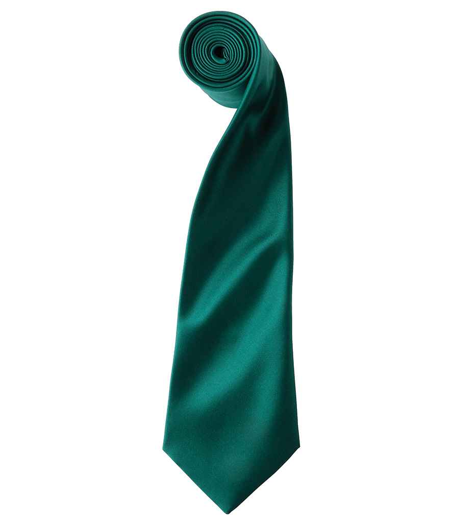 Premier 'Colours' Satin Tie Collection – Classic and Stylish Neckwear for Every Occasion